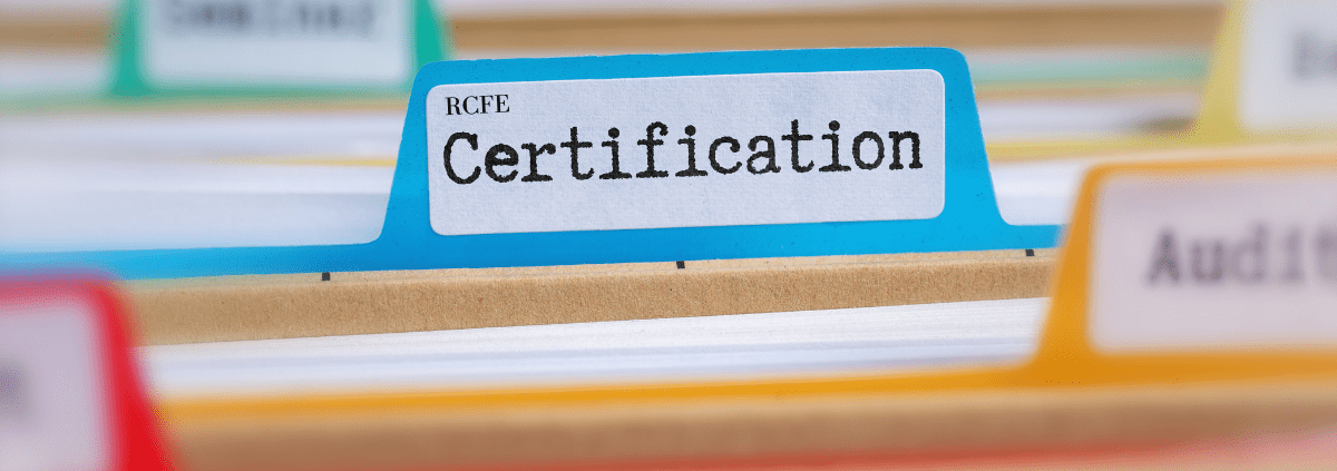 how to get RCFE certification in California